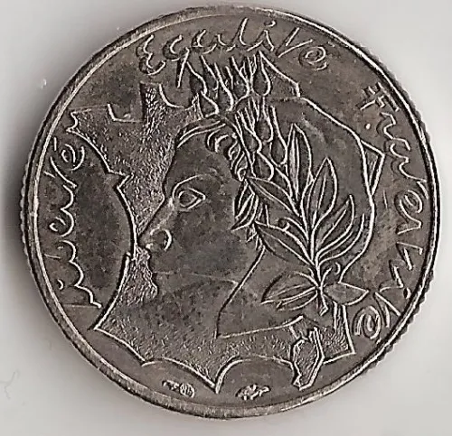 10 francs Génie de la Bastille 1986