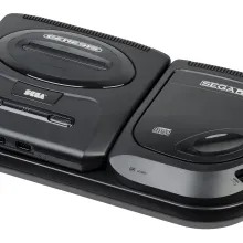 Mega-CD 2 avec Mega Drive 2