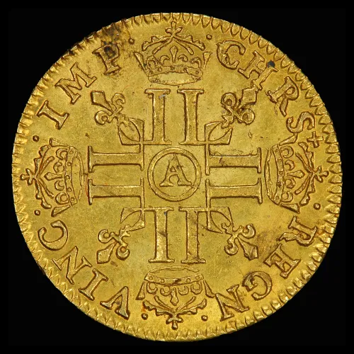 Louis XIV - Demi-louis d'or 1643 A