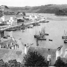 Audierne - Vue du port