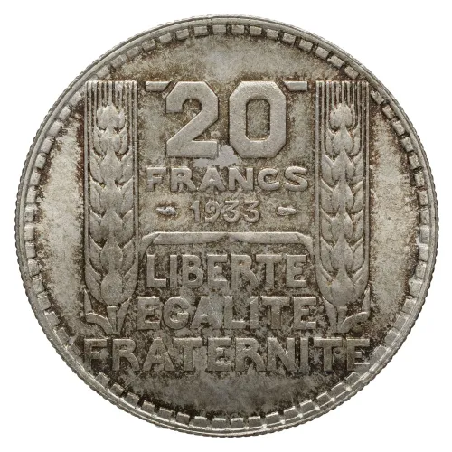 20 francs Turin 1933