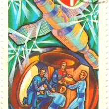 Intercosmos URSS-Hongrie - Rencontre à bord
