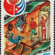 Intercosmos URSS-Cuba - Exercices à bord