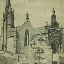 Guimiliau - Entrée du cimetière