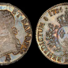 Louis XVI - Écu aux branches d'olivier 1784 A