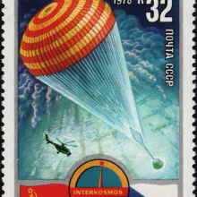 Intercosmos URSS-Tchécoslovaquie - Atterrissage