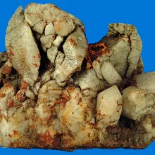Zincite sur quartz