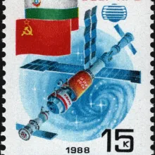 Intercosmos URSS-Bulgarie - Station Mir