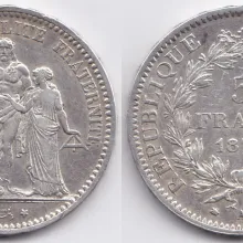 5 francs Hercule 1873