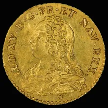 Louis XV - Demi-louis d'or 1727 G
