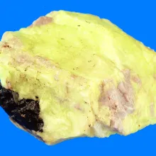 Willémite, quartz et franklinite