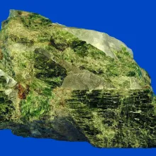 Diopside chromifère et quartz