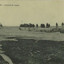 L'arrivée du vapeur