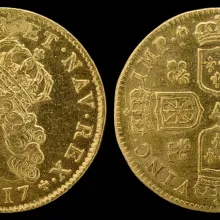 Louis XV - Double louis d'or 1717