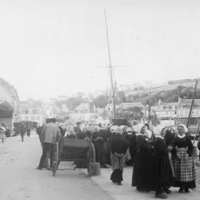 Audierne - Le port début XXe