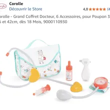 Corolle - coffret docteur